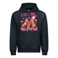Navy little miss valentine afro kid sneakers Urban Hoodie - RanaPortraitStore