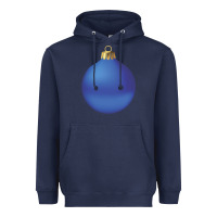 Navy christmas ornament 2 Heavyweight Hoodie - artisFamous