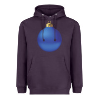 Plum christmas ornament 2 Heavyweight Hoodie - artisFamous