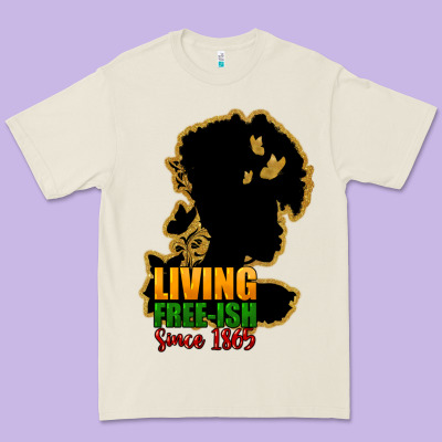 Living Free-ish Since 1865 Premium Tee Designed By Howdyjamesfarm