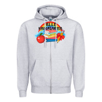 Heather Grey back to school hello kindergarten 3200x2400 Zipper Hoodie - AdoDesignShop