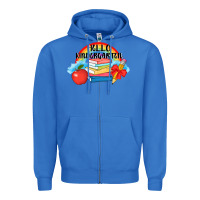 True Royal back to school hello kindergarten 3200x2400 Zipper Hoodie - AdoDesignShop