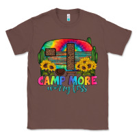Chestnut camp more worry less with caravan Classic Tee - Artiststas