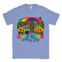 Colony Blue camp more worry less with caravan Classic Tee - Artiststas
