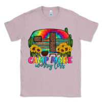 Lilac camp more worry less with caravan Classic Tee - Artiststas