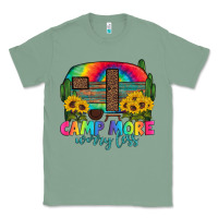 Sage camp more worry less with caravan Classic Tee - Artiststas