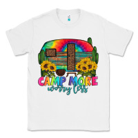 White camp more worry less with caravan Classic Tee - Artiststas