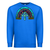 True Royal cross christmas rainbow Premium Sweatshirt - JahusDesignShop