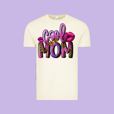 Cool Mom Mother's Day Vintage Tee Designed By Fadigitalartstudio