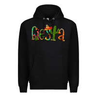 Black fiesta Premium Hoodie - RacoonDesign