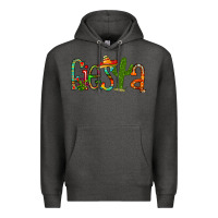 Charcoal Heather fiesta Premium Hoodie - RacoonDesign