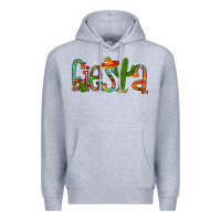 Heather Grey fiesta Premium Hoodie - RacoonDesign