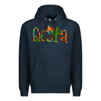 Navy fiesta Premium Hoodie - RacoonDesign