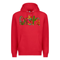 Red fiesta Premium Hoodie - RacoonDesign