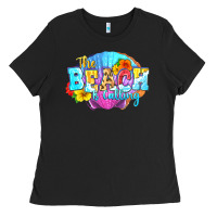 Black The beach is calling Ladies Tee - FaDigitalArtStudio