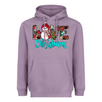 Lavender love christmas snowman Heavyweight Hoodie - JahusDesignShop
