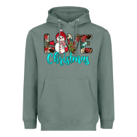 Sage love christmas snowman Heavyweight Hoodie - JahusDesignShop