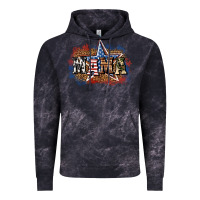 Cloud Black patriotic mama Vintage Hoodie - BundleAndBundleShop
