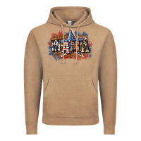 Vintage Coffee patriotic mama Vintage Hoodie - BundleAndBundleShop