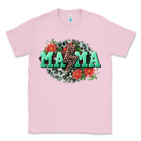 Bubblegum Pink Mama rock lightning bolt Mother's Day Classic Tee - CowGirlArtShop