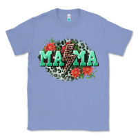 Colony Blue Mama rock lightning bolt Mother's Day Classic Tee - CowGirlArtShop