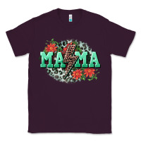 Plum Mama rock lightning bolt Mother's Day Classic Tee - CowGirlArtShop