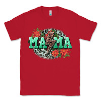 Red Mama rock lightning bolt Mother's Day Classic Tee - CowGirlArtShop