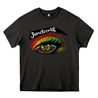 Asphalt juneteenth eyelash cowgirl Heavy Core Tee - CowGirlArtShop