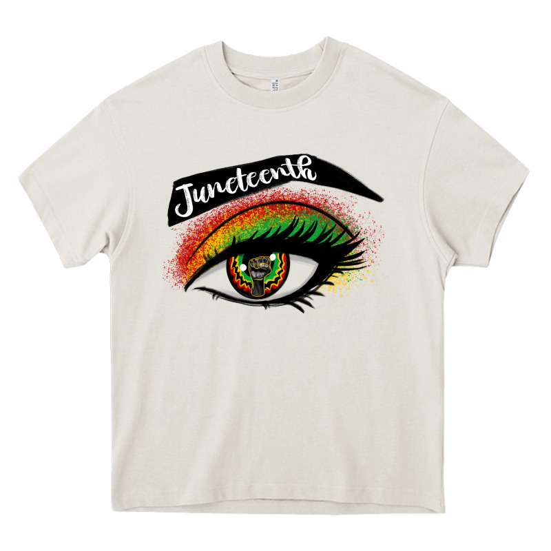 Juneteenth Eyelash Cowgirl Heavy Core Tee by CowGirlArtShop | Teevron