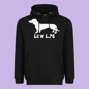 Doxie Low Life Heavyweight Hoodie Designed By Artisfamous