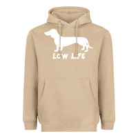 Mushroom Doxie Low Life Heavyweight Hoodie - artisFamous