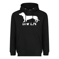 Black Doxie Low Life Heavyweight Hoodie - artisFamous