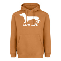 Meerkat Doxie Low Life Heavyweight Hoodie - artisFamous