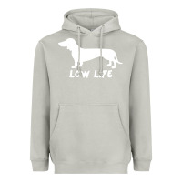 Moon Dust Doxie Low Life Heavyweight Hoodie - artisFamous