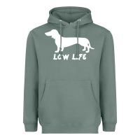 Sage Doxie Low Life Heavyweight Hoodie - artisFamous