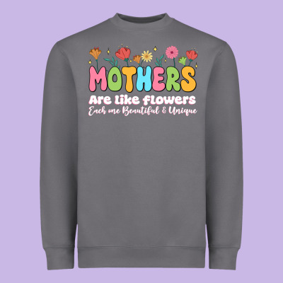 Mothers Are Like Flowers Heavyweight Sweatshirt Designed By Jahusdesignshop