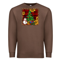 Chestnut snowman trees coaster Premium Sweatshirt - JahusDesignShop