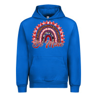 Cobalt be mine valentines day rainbow Urban Hoodie - RanaPortraitStore