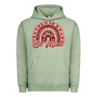 Pigment Oil Green be mine valentines day rainbow Urban Hoodie - RanaPortraitStore