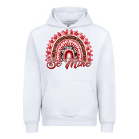 White be mine valentines day rainbow Urban Hoodie - RanaPortraitStore