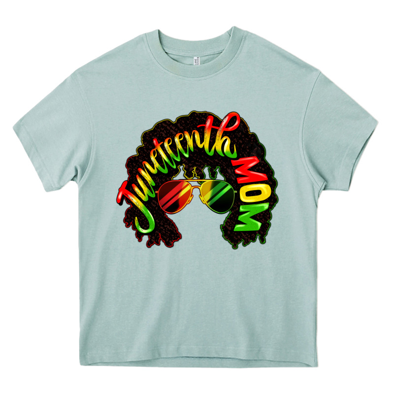 Juneteenth Mom Heavy Core Tee by CowGirlArtShop | Teevron