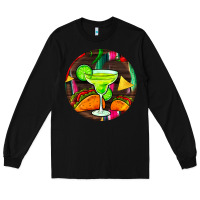 Black hispanic heritage month round earrings 2 Long Sleeve Tee - BundleAndBundleShop