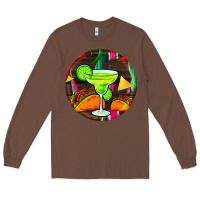 Chestnut hispanic heritage month round earrings 2 Long Sleeve Tee - BundleAndBundleShop