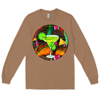 Toasted Coconut hispanic heritage month round earrings 2 Long Sleeve Tee - BundleAndBundleShop
