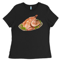 Black turkey fa element 1 Ladies Tee - FaDigitalArtStudio