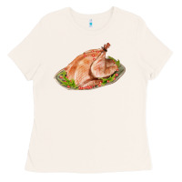 Bone turkey fa element 1 Ladies Tee - FaDigitalArtStudio