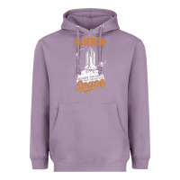 Lavender Science: Because You Can't Pray This Shit Into Space Heavyweight Hoodie - artisFamous