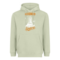 Matcha Science: Because You Can't Pray This Shit Into Space Heavyweight Hoodie - artisFamous