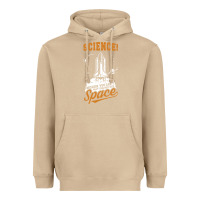 Mushroom Science: Because You Can't Pray This Shit Into Space Heavyweight Hoodie - artisFamous