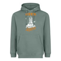 Sage Science: Because You Can't Pray This Shit Into Space Heavyweight Hoodie - artisFamous